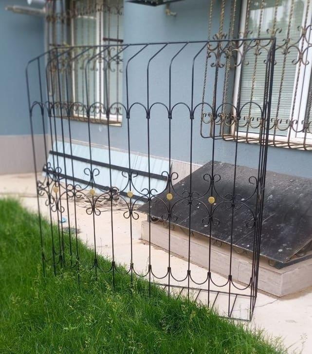 Узорная арочная корзина, общий вид